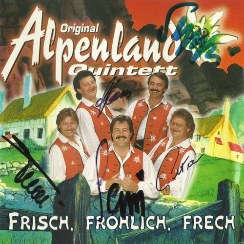 CD, Album Original Alpenland Quintett* - Frisch, Fröhlich, Frech
