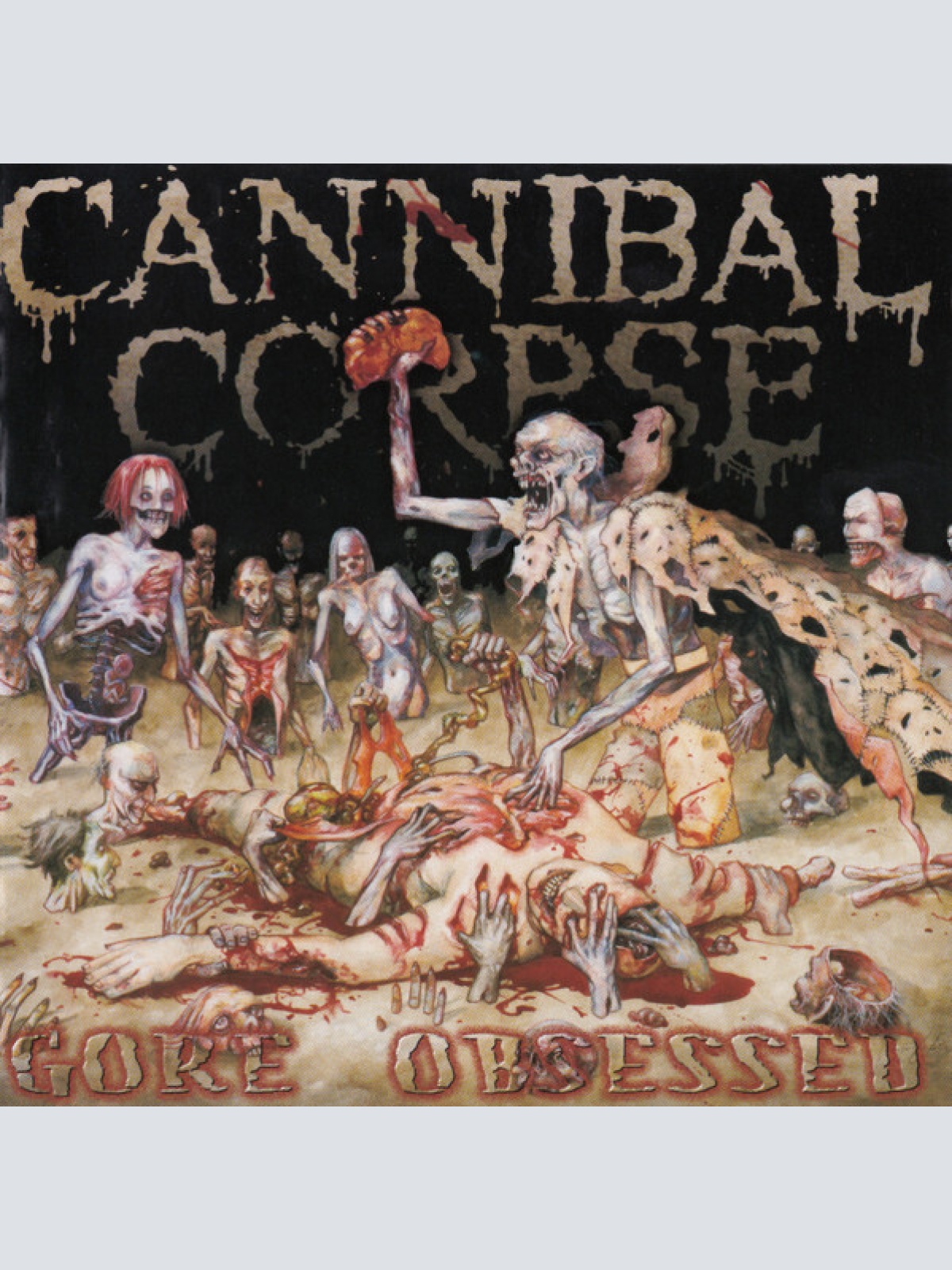 CD, Album Cannibal Corpse - Gore Obsessed