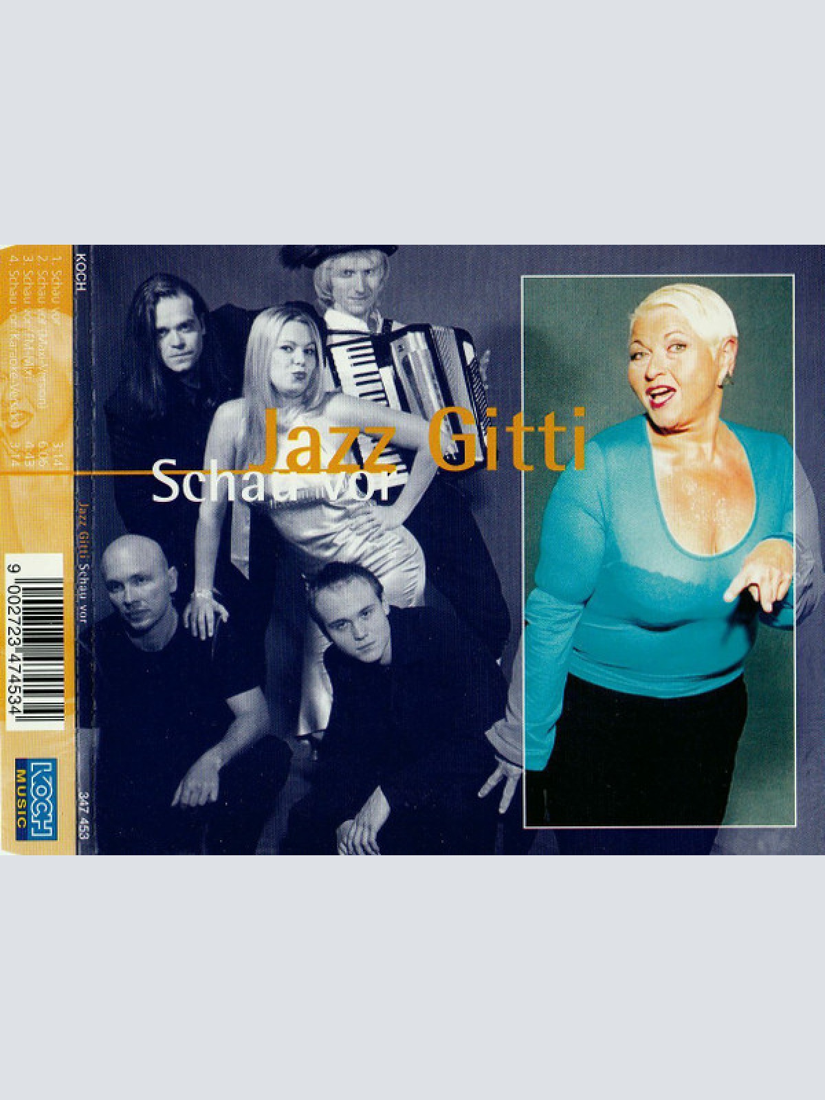 CD, Maxi Jazz Gitti - Schau Vor