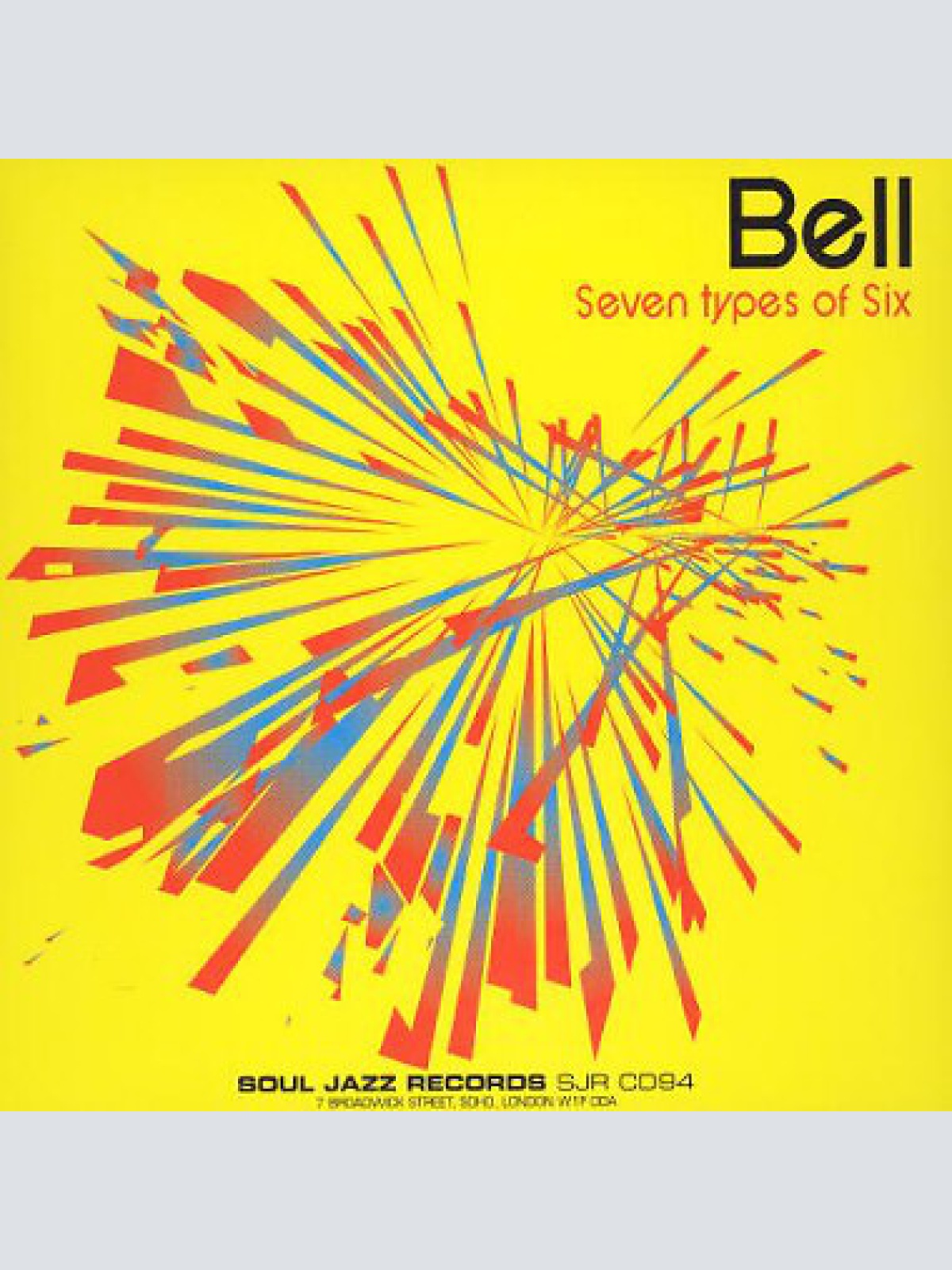 CD, Album Bell - Seven Types Of Six