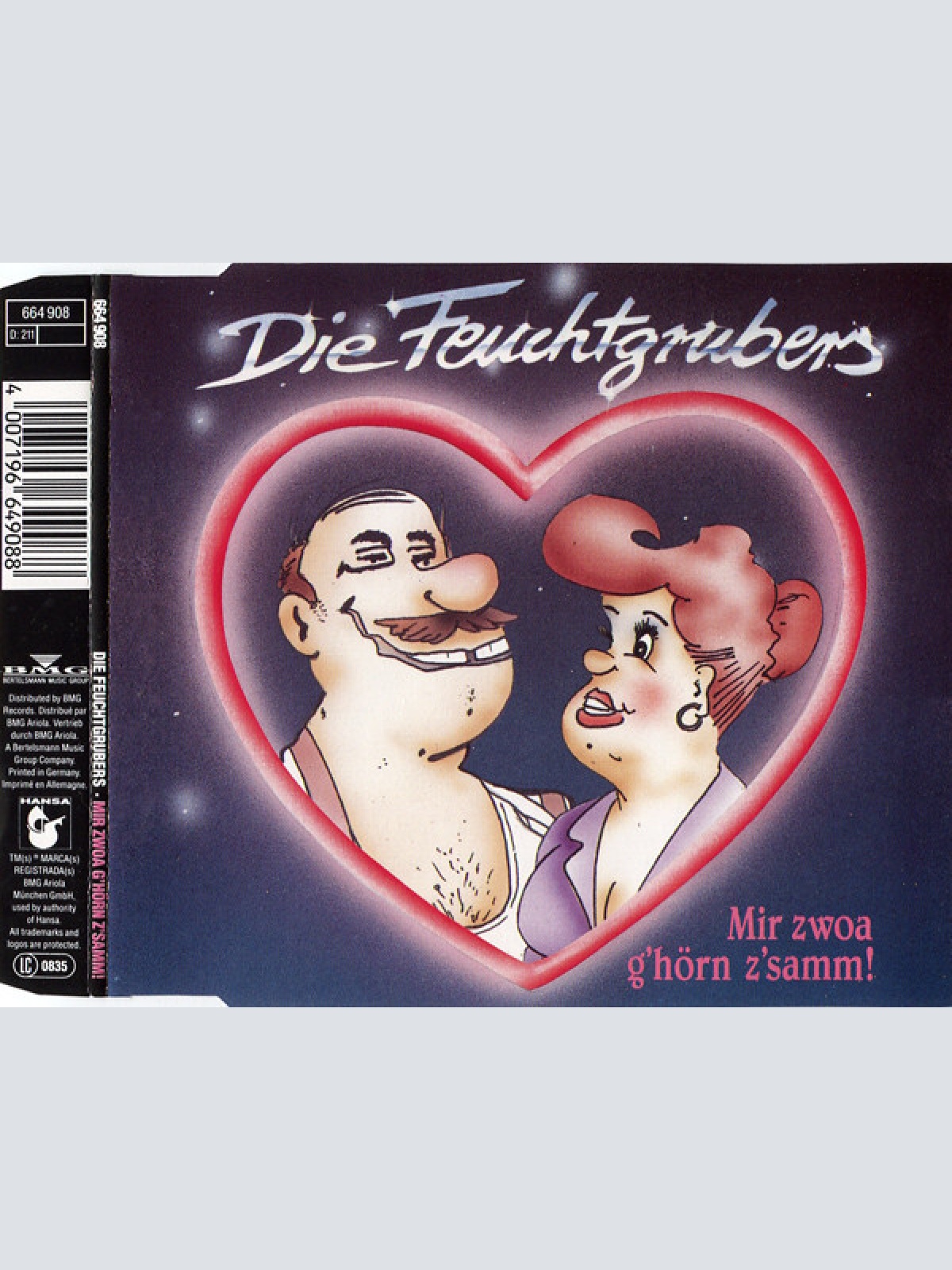 CD, Maxi Die Feuchtgrubers - Mir Zwoa G'hörn Z'samm!