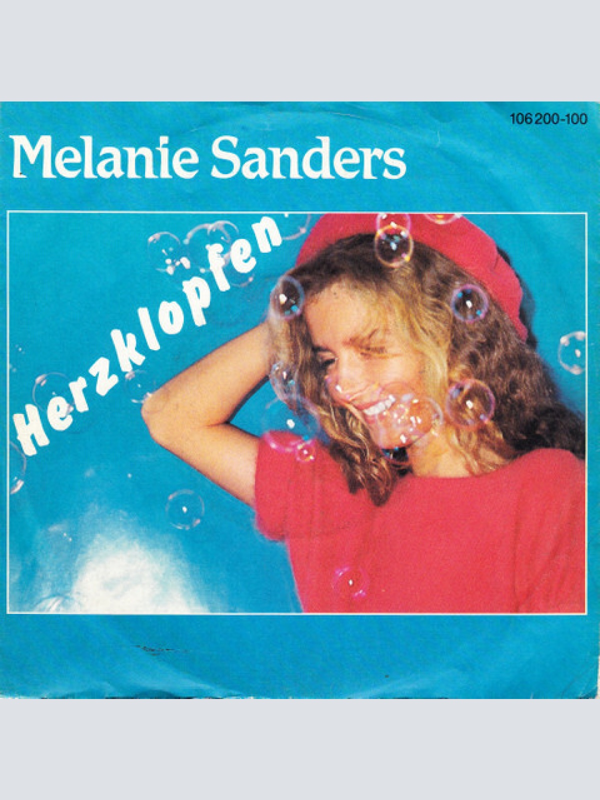 7", Single Melanie Sanders - Herzklopfen