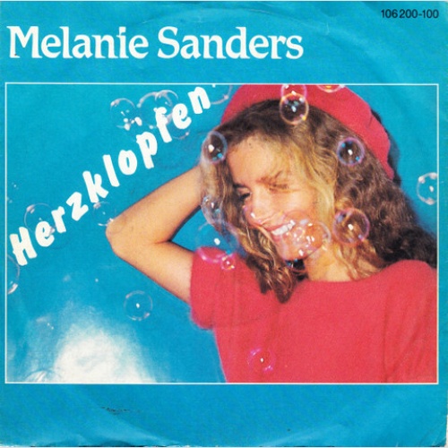 7", Single Melanie Sanders - Herzklopfen