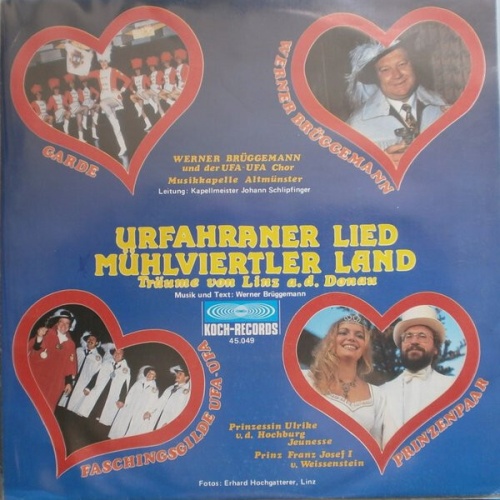 7", Single Werner Brüggemann - Urfahraner Lied