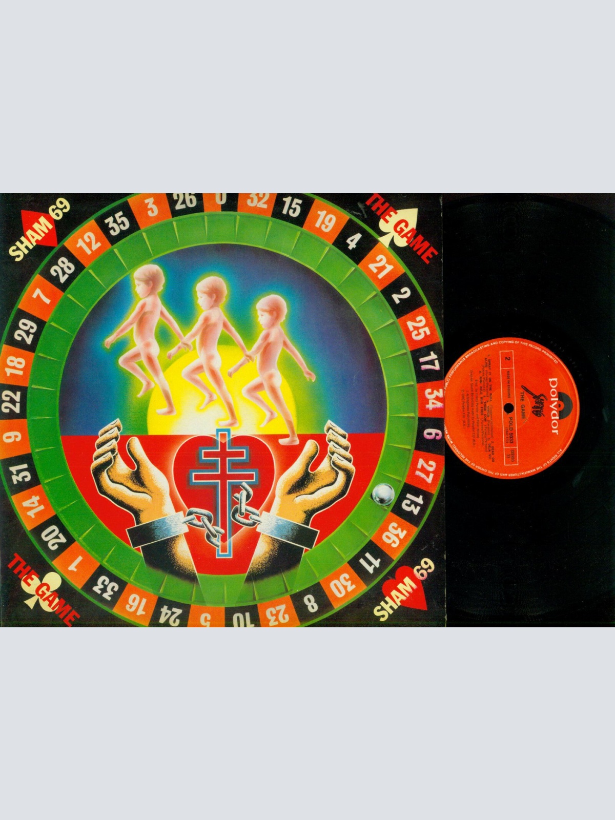 LP -Sham 69 – The Game // UK