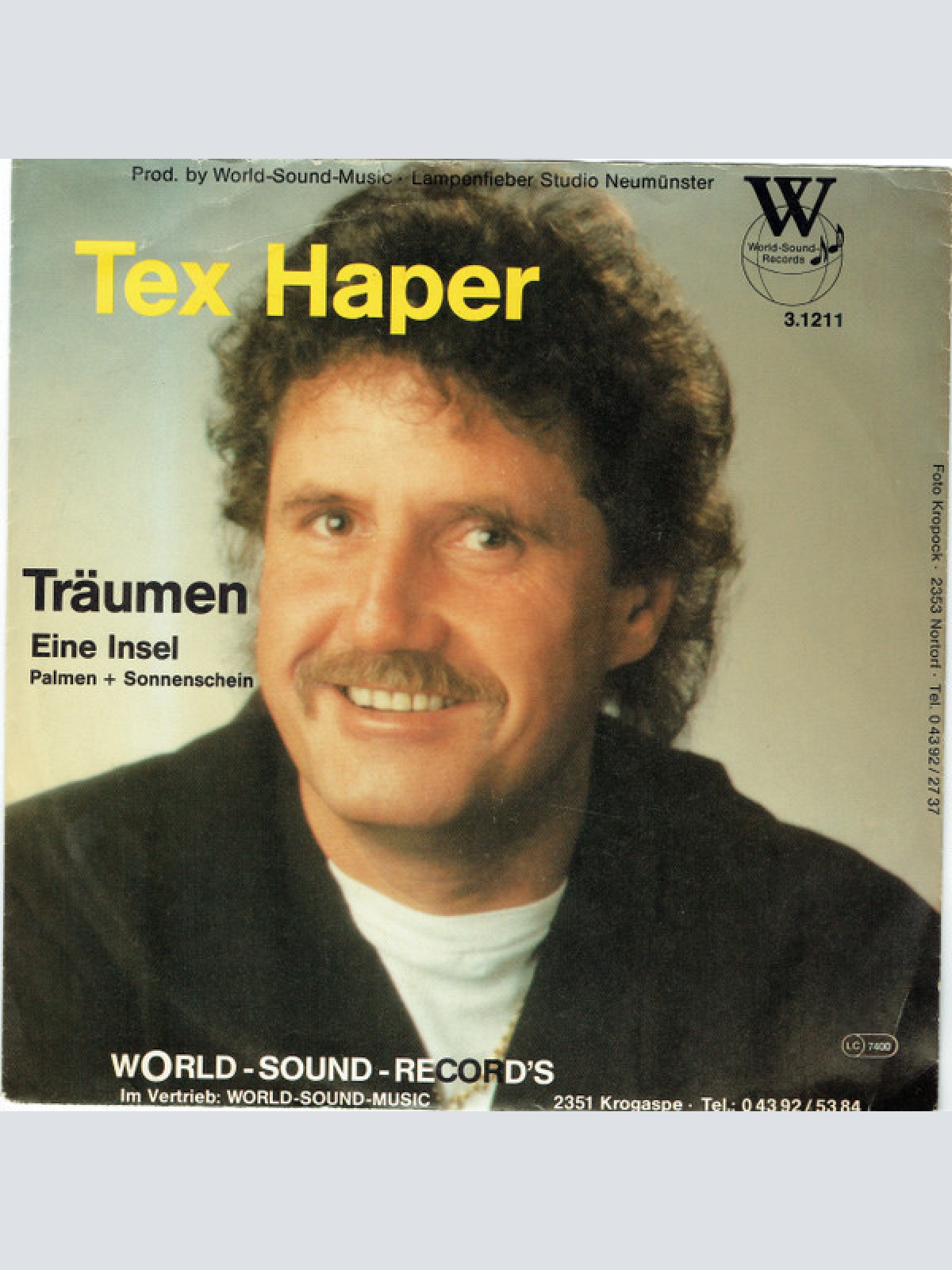 7", Single Tex Haper - Träumen