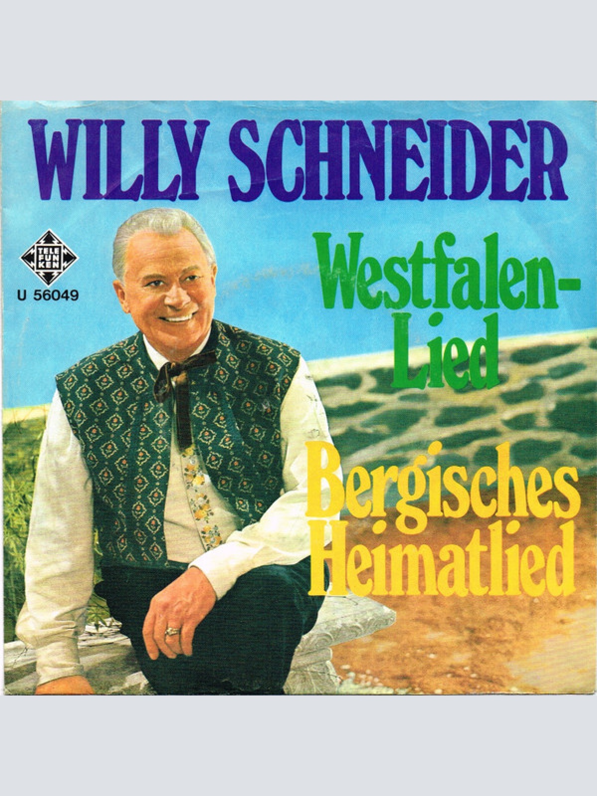 7", Single Willy Schneider - Westfalen-Lied