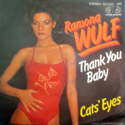 7", Single Ramona Wulf - Thank You Baby / Cats' Eye