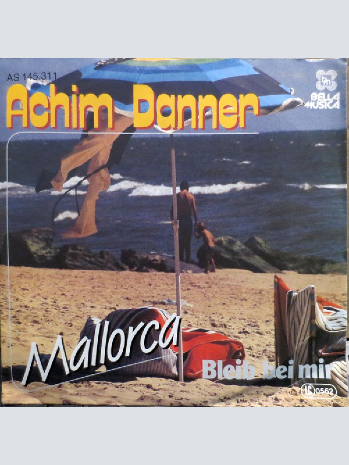 7", Single Achim Danner - Mallorca