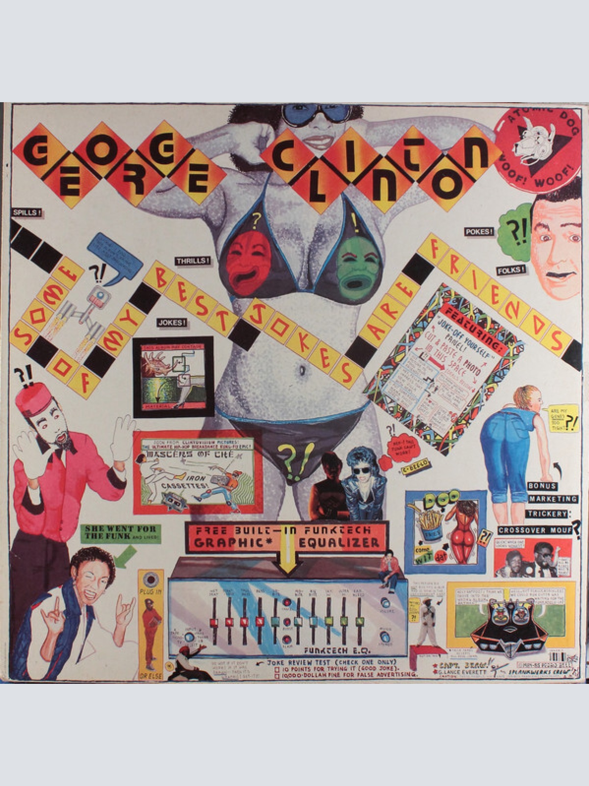 LP, Album George Clinton - Some Of My Best Jokes Are Friends