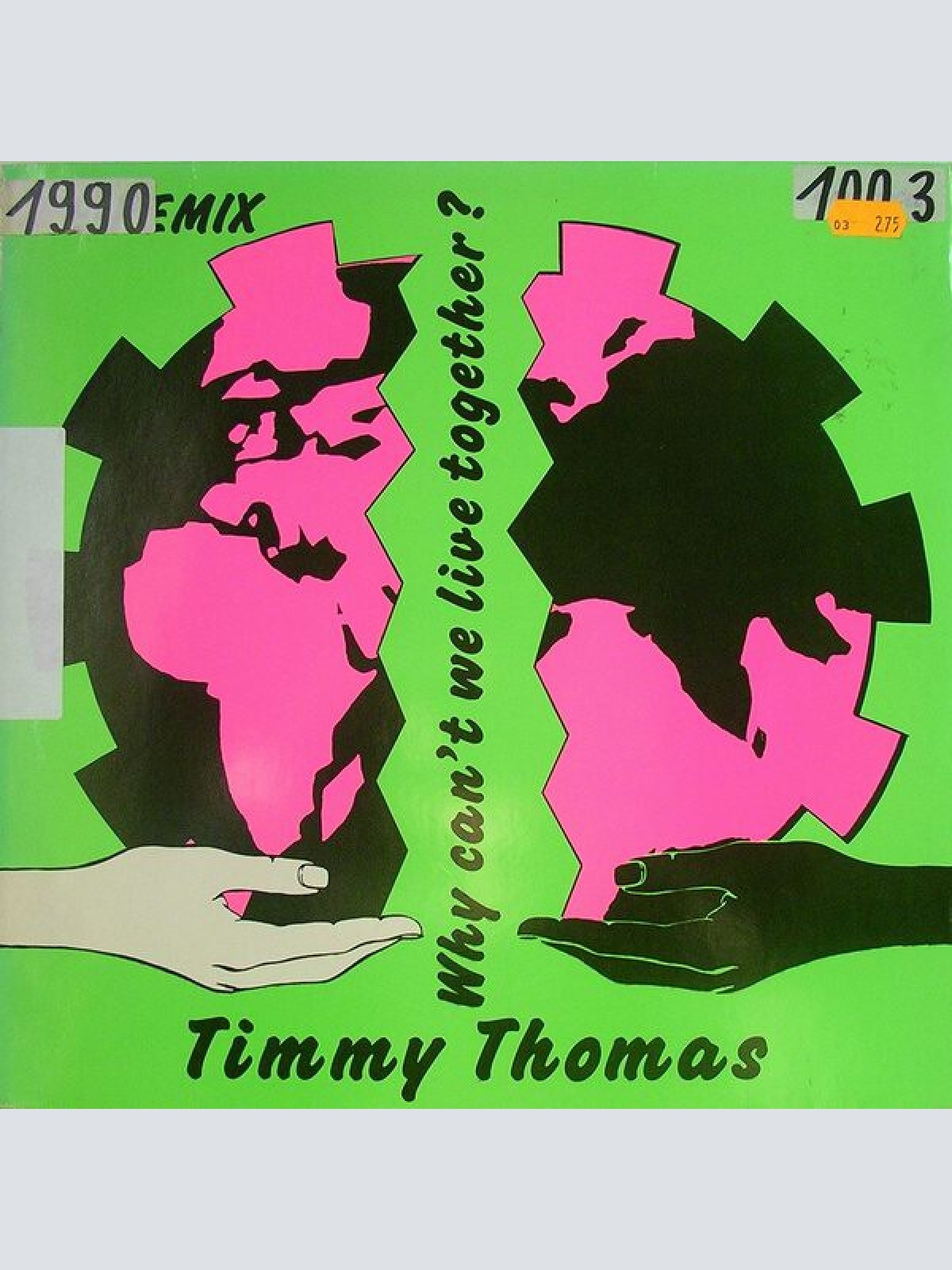 12", Maxi Timmy Thomas - Why Can't We Live Together? (Re-Remix)