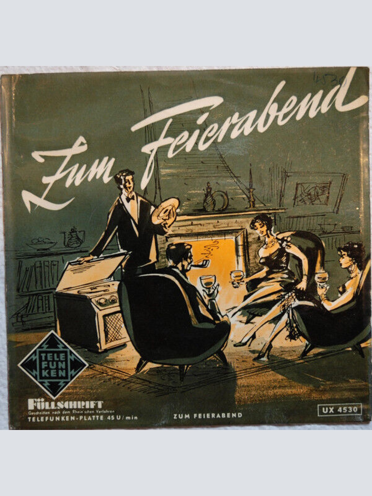 7" Noucha Doina, Bela Sanders Und Sein Tanzorchester*, Karl Schmitt-Walter, S...