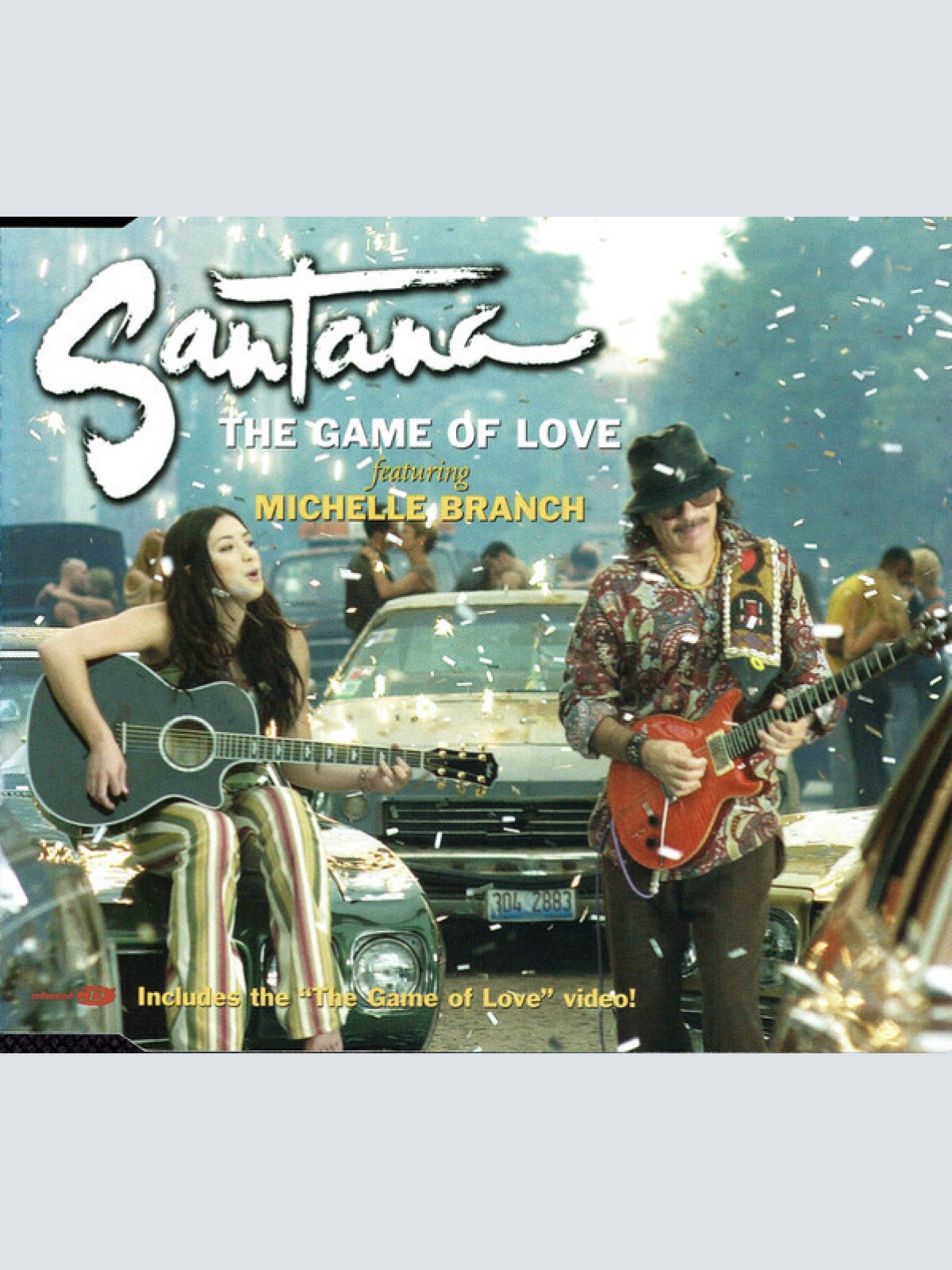 CD, Single, Enh Santana Featuring Michelle Branch - The Game Of Love