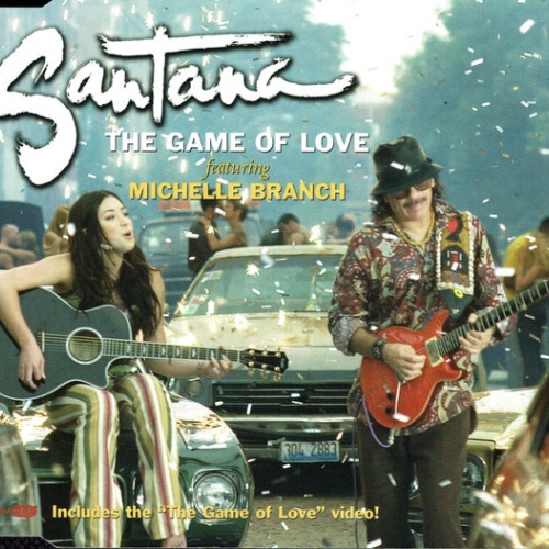 CD, Single, Enh Santana Featuring Michelle Branch - The Game Of Love