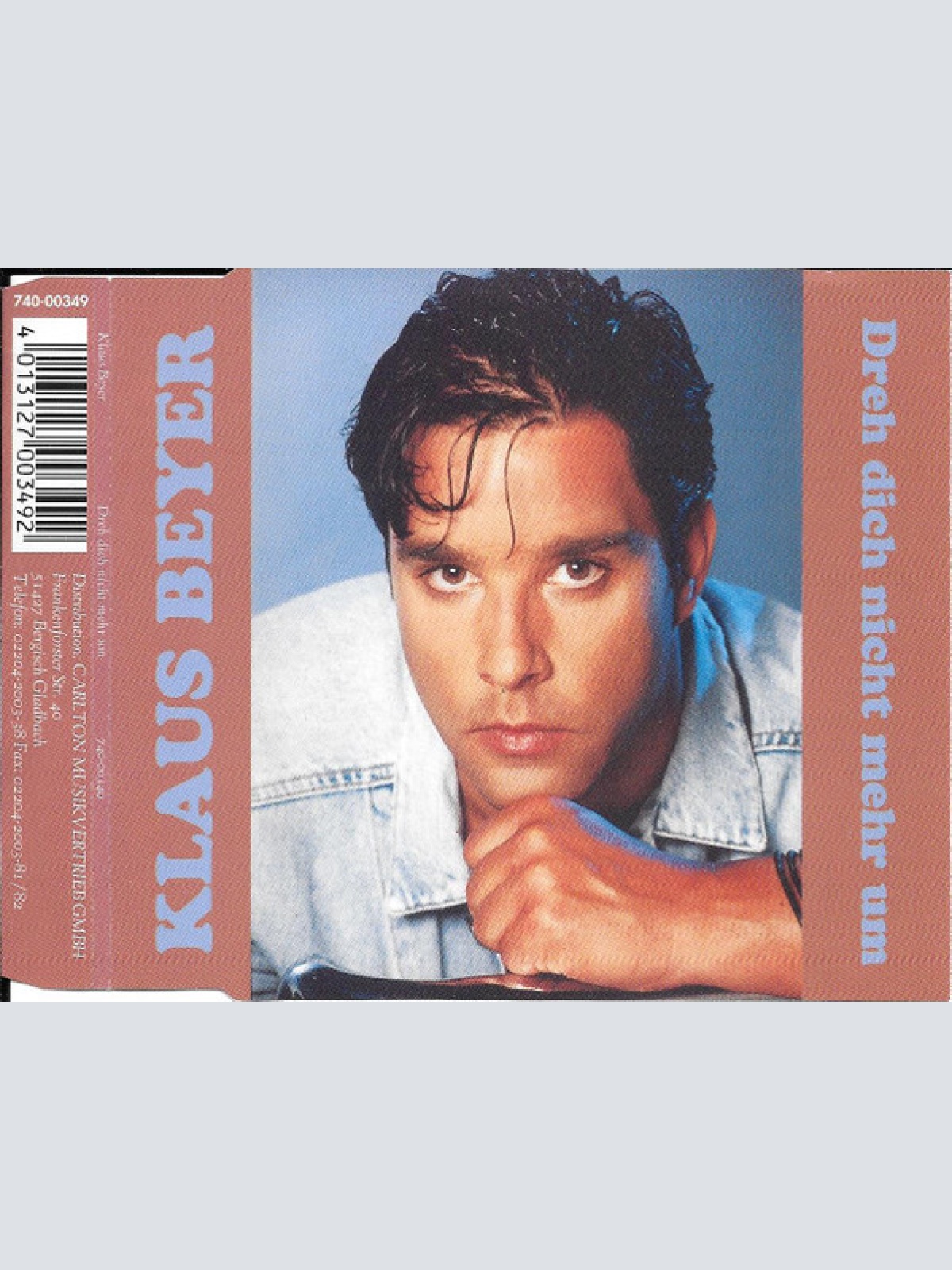 CD, Maxi Klaus Beyer (2) - Dreh Dich Nicht Mehr Um