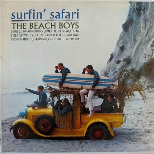 LP, Album, RE, Jac The Beach Boys - Surfin' Safari