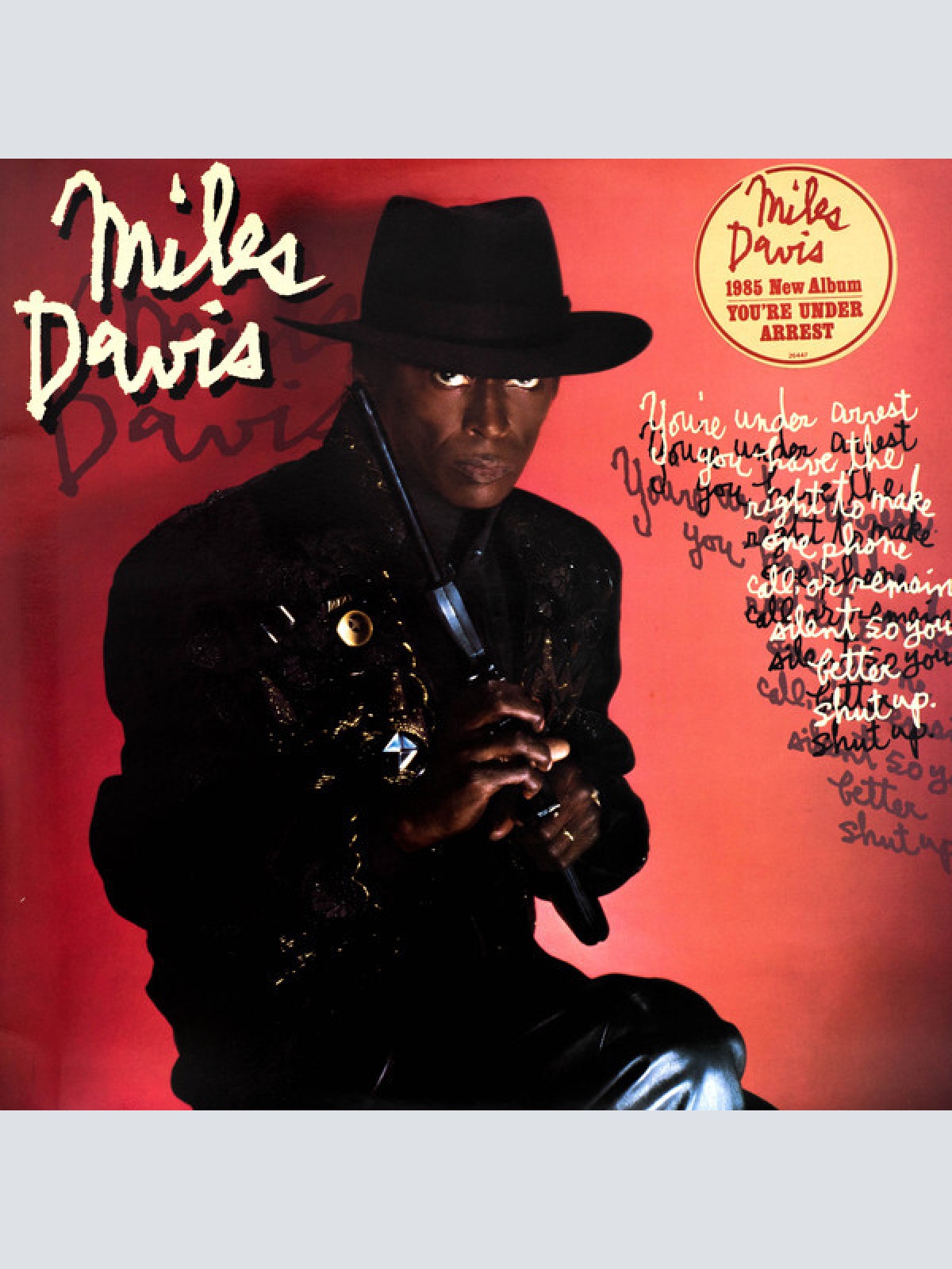 LP, Album, Gat Miles Davis - You're Under Arrest