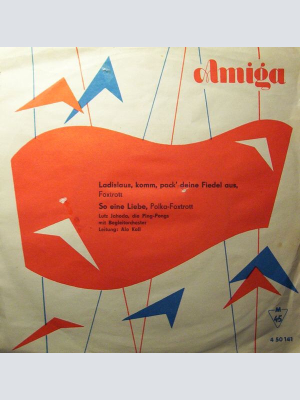 7", Single, Mono Lutz Jahoda - Ladislaus, Komm, Pack' Deine Fiedel Aus / So E...