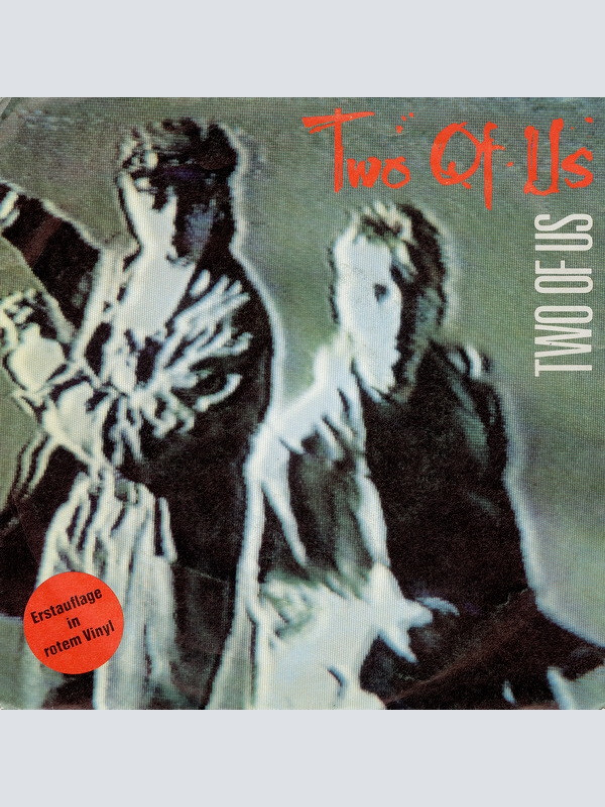 7", Single, Red Two Of Us - Two Of Us