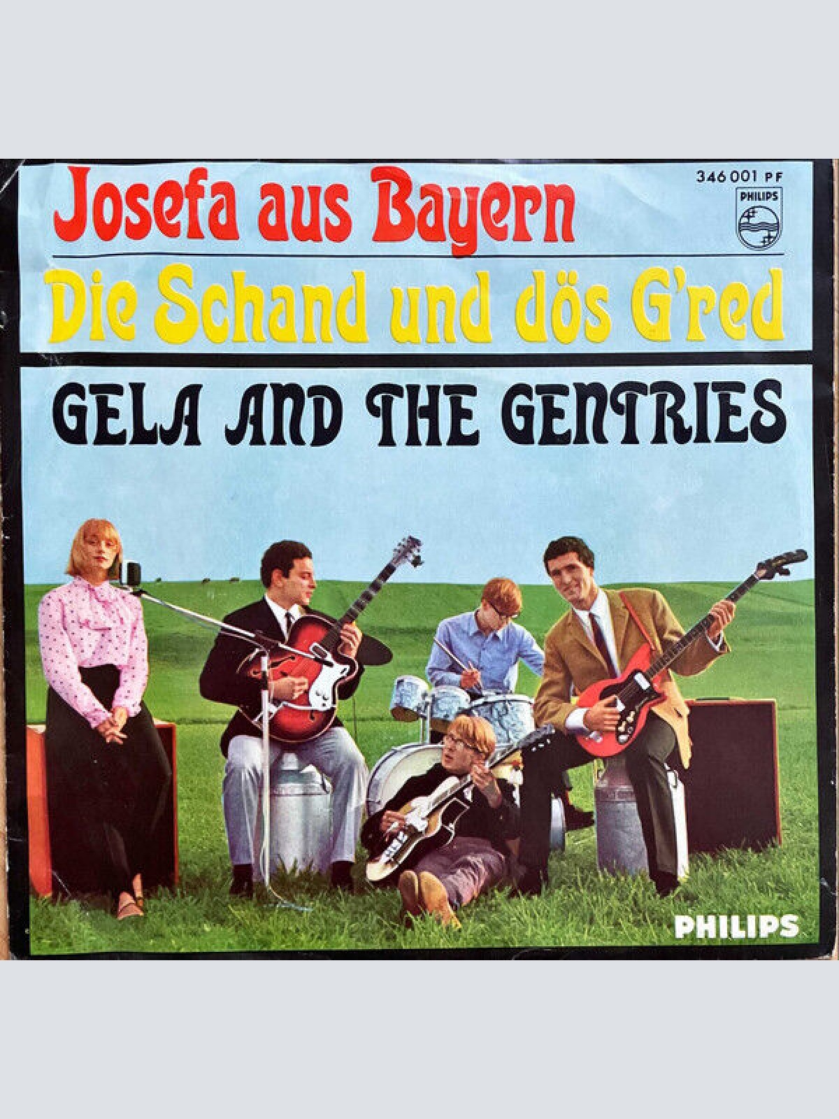 7", Single, Mono, Promo Gela And The Gentries - Josefa Aus Bayern / Die Schan...