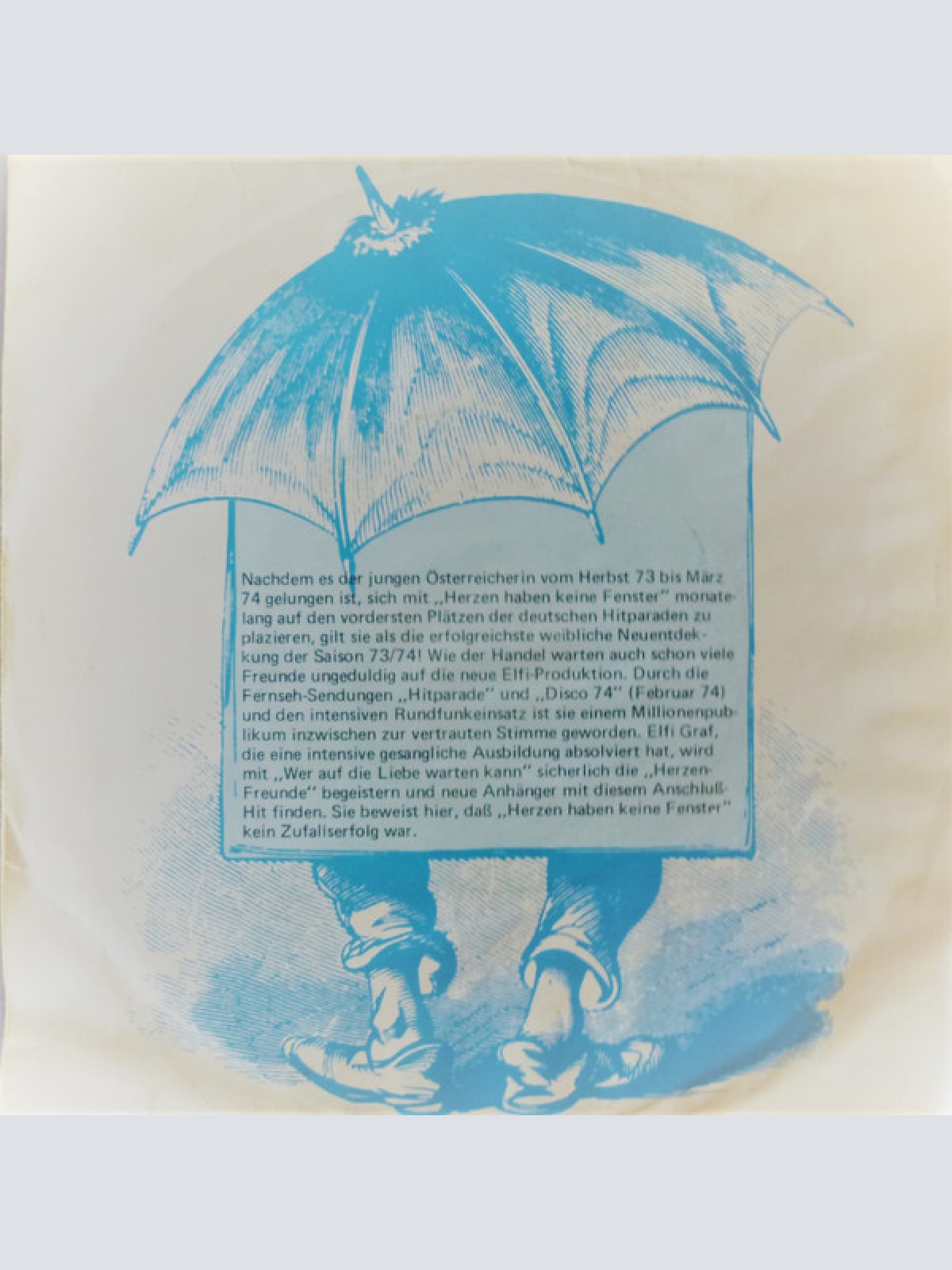 7", Single, Promo Elfi Graf - Wer Auf Die Liebe Warten Kann