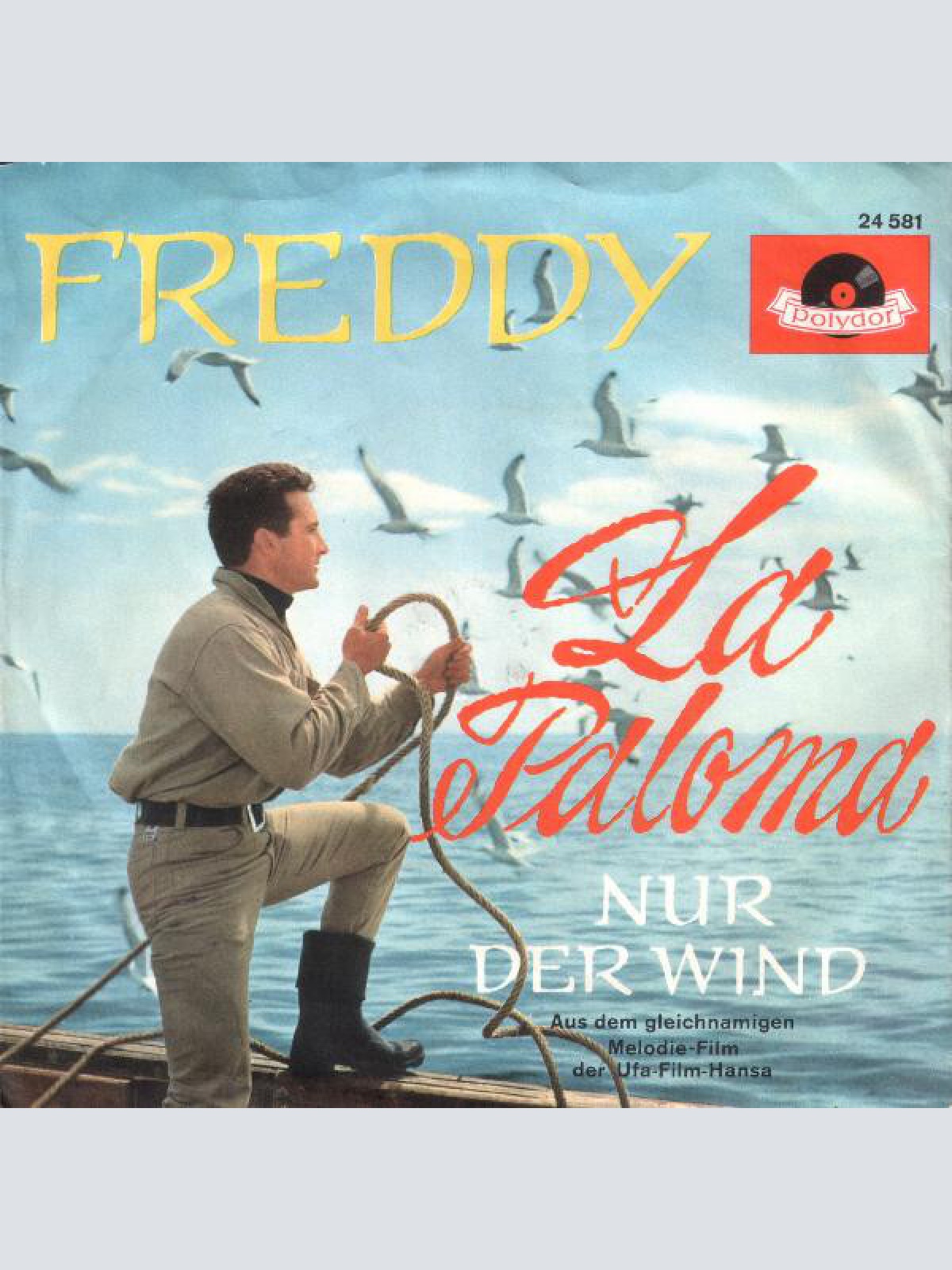 7", Single, Mono, RE Freddy Quinn - La Paloma