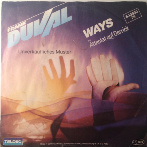 7", Single, Promo Frank Duval - Ways