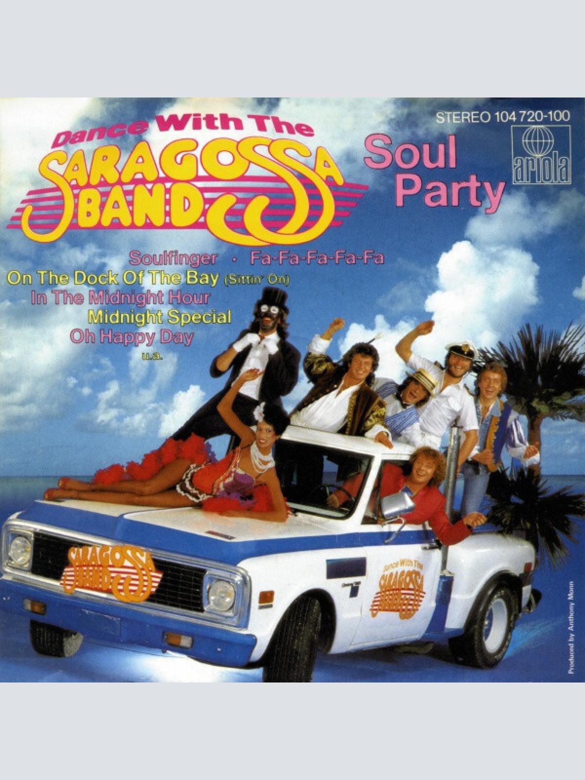 7", Single Saragossa Band - Dance With The Saragossa Band - Soul Party