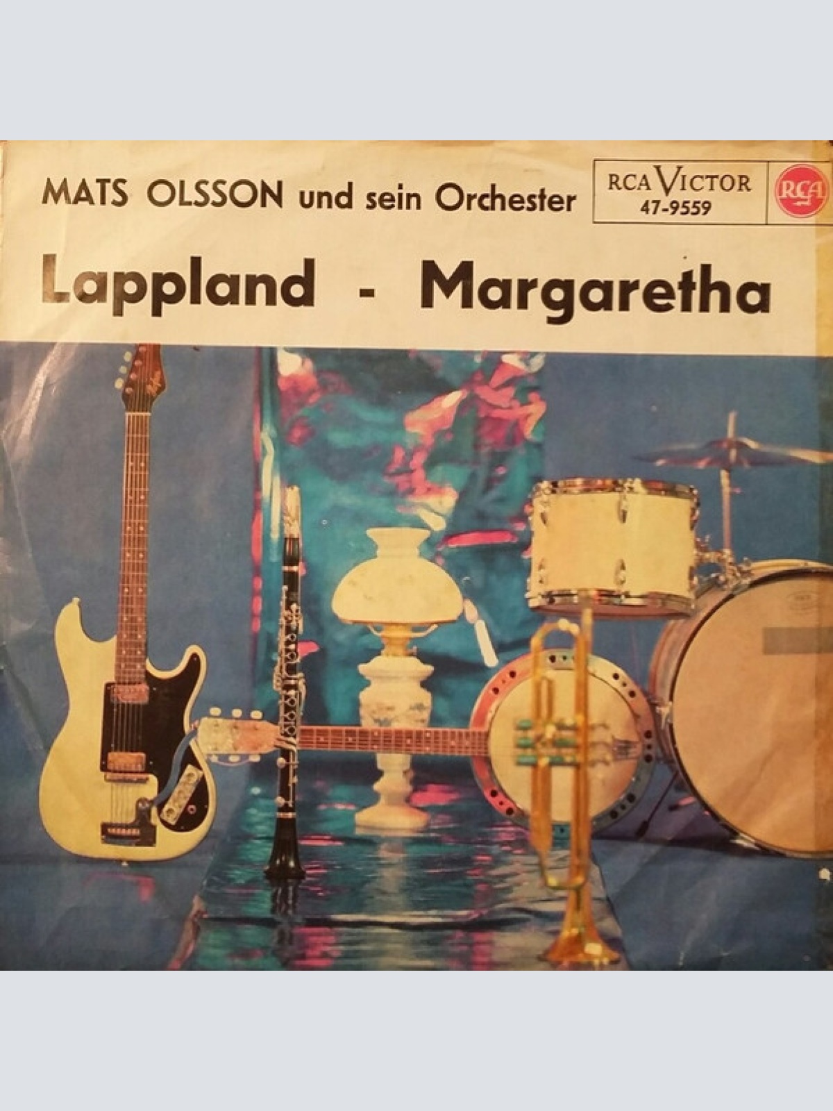 7" Mats Olsson And His Orchestra* - Lappland / Margaretha