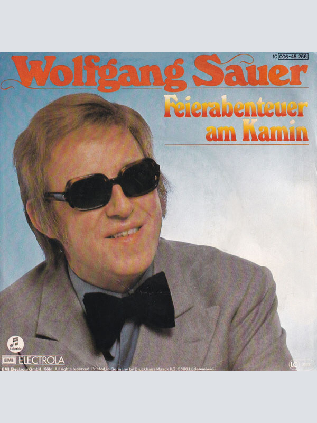 7", Single Wolfgang Sauer - Feierabenteuer Am Kamin / Herz As