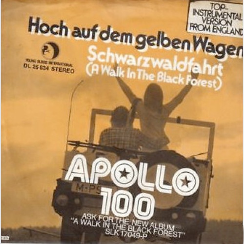 7", Promo Apollo 100 - Hoch Auf Dem Gelben Wagen / Schwarzwaldfahrt (Walk In ...