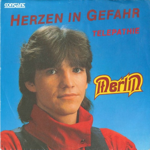 7", Single Merlin (62) - Herzen In Gefahr