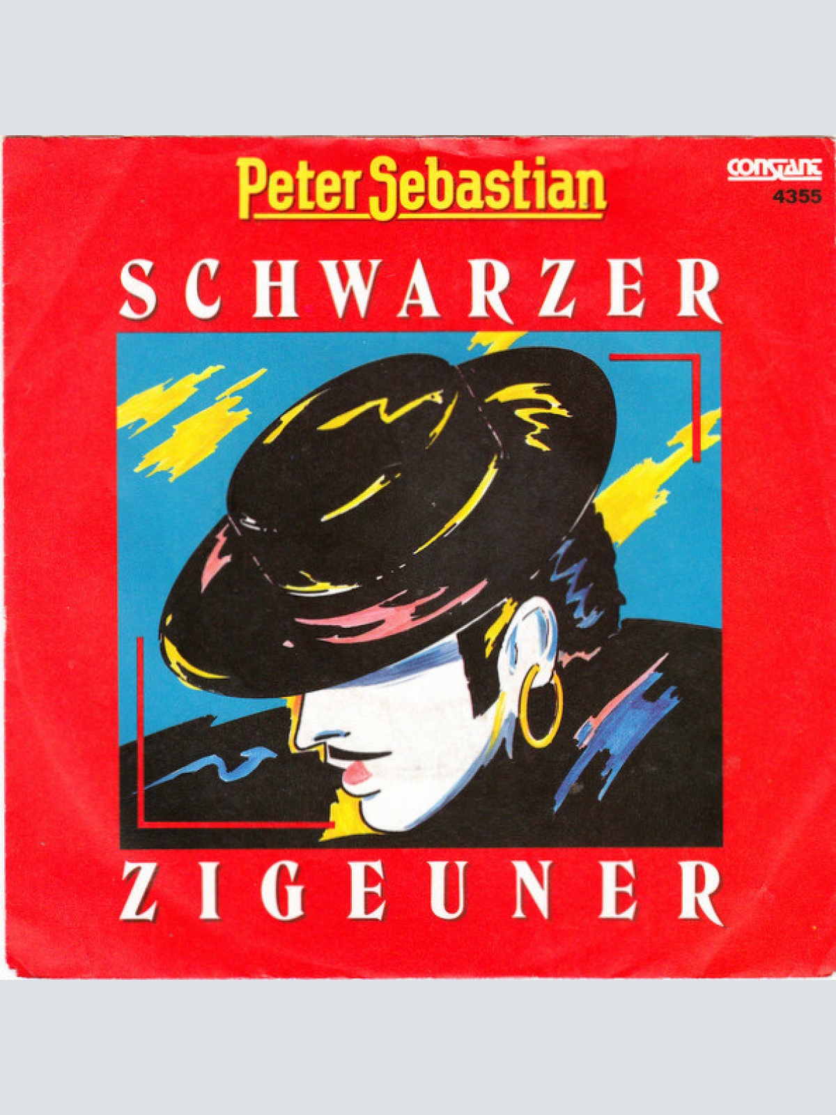 7", Single Peter Sebastian - Schwarzer Zigeuner