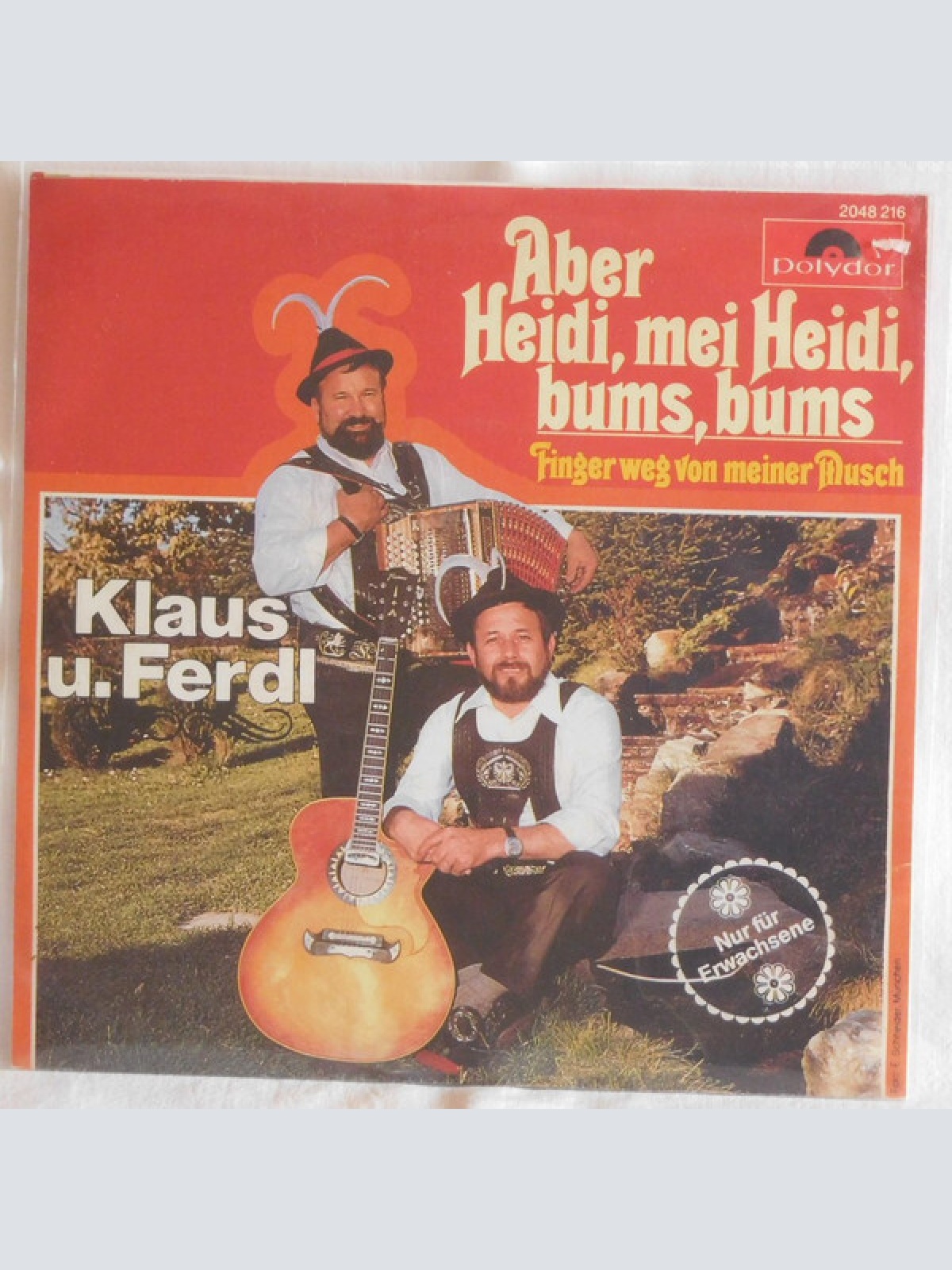 7", Single Klaus Und Ferdl - Aber Heidi, Mei Heidi, Bums, Bums