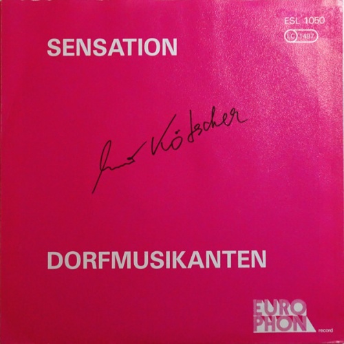 7", Single Orchester Peter Asam - Sensation / Dorfmusikanten