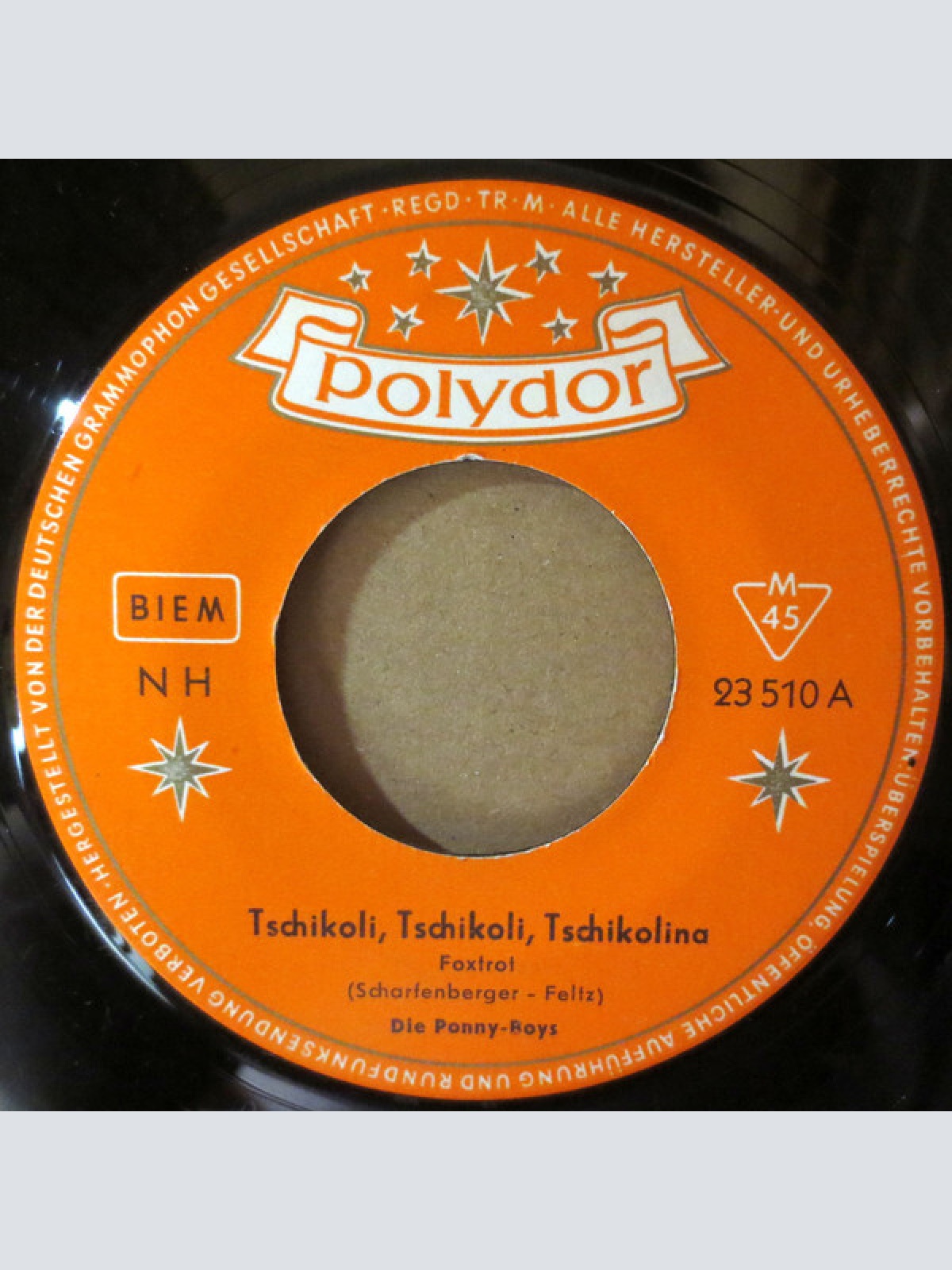 7", Mono Die Ponny-Boys - Tschikoli, Tschikoli, Tschikolina / Anne-Lu