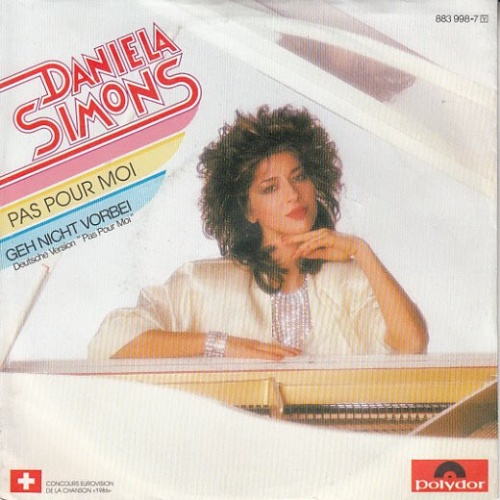 7", Single Daniela Simons* - Pas Pour Moi