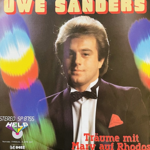 7", Single Uwe Sanders - Träume Mit Mary Auf Rhodos