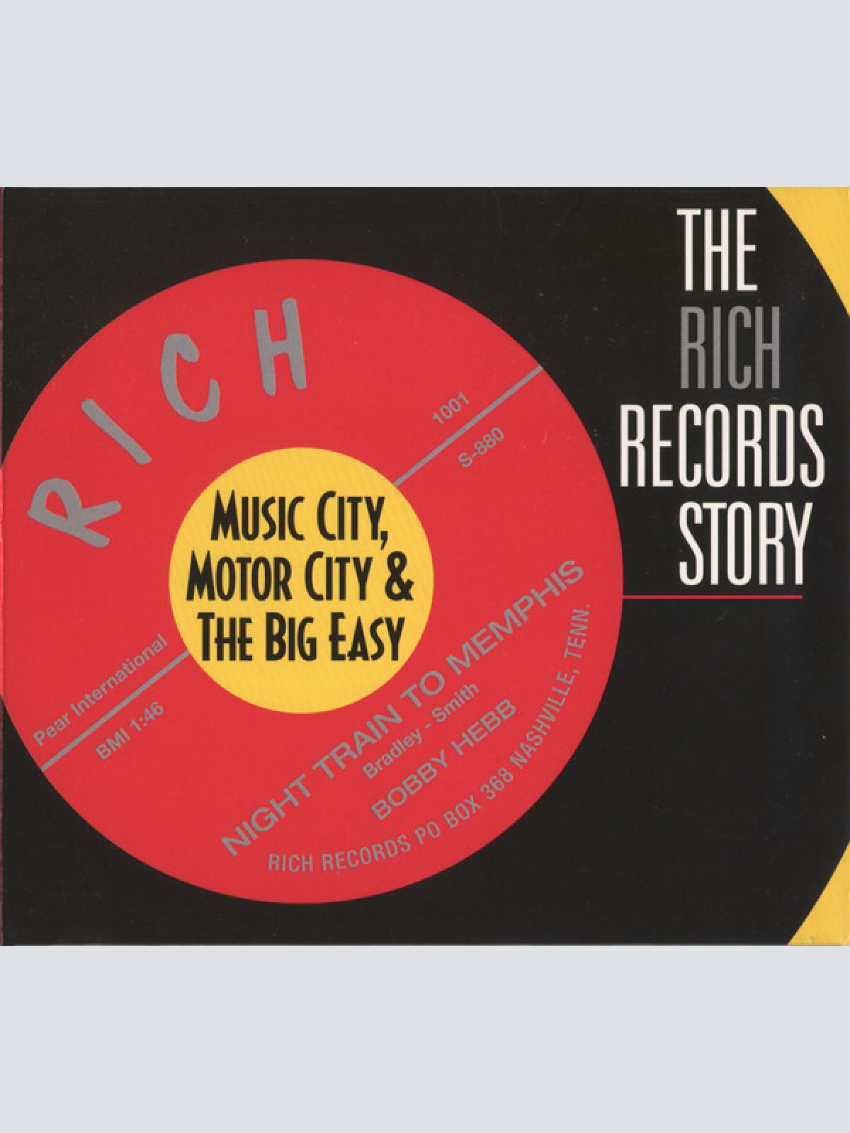 CD, Comp, RM Various - The Rich Records Story / Music City, Motor City & The ...