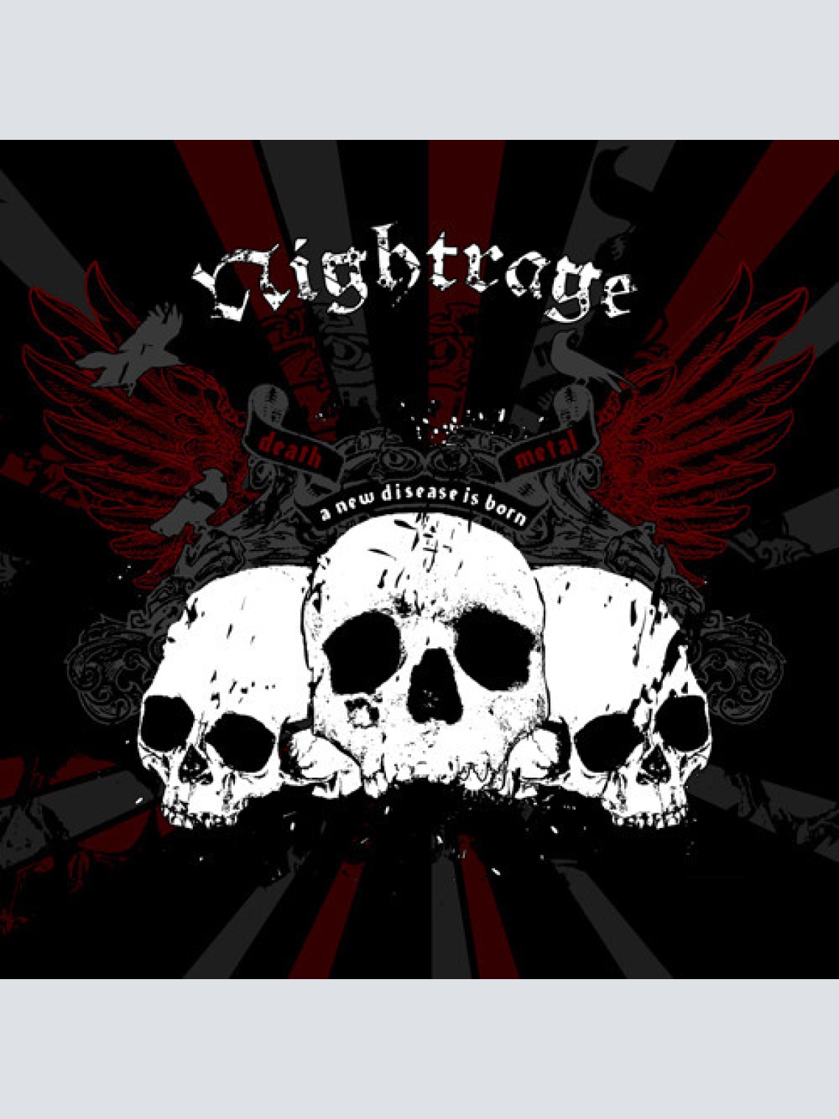 CD, Album Nightrage - A New Disease Is Born