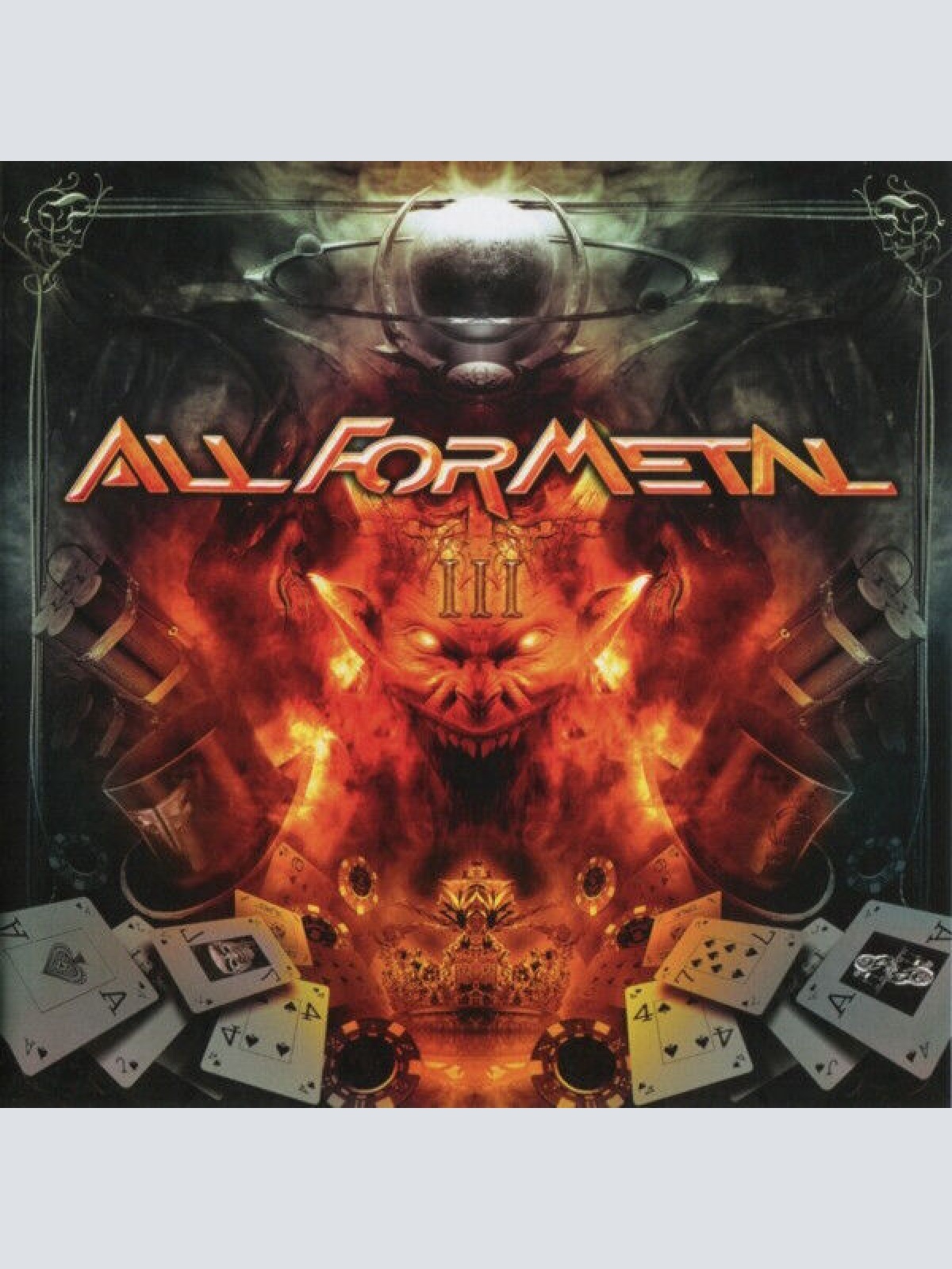 DVD-V, PAL + CD + Comp Various - All For Metal III