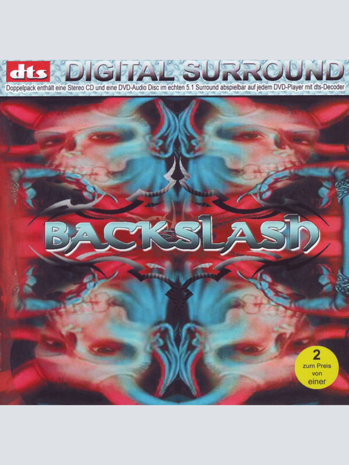 CD, Album + DVD-A, Album Backslash - Princess Of Disharmony