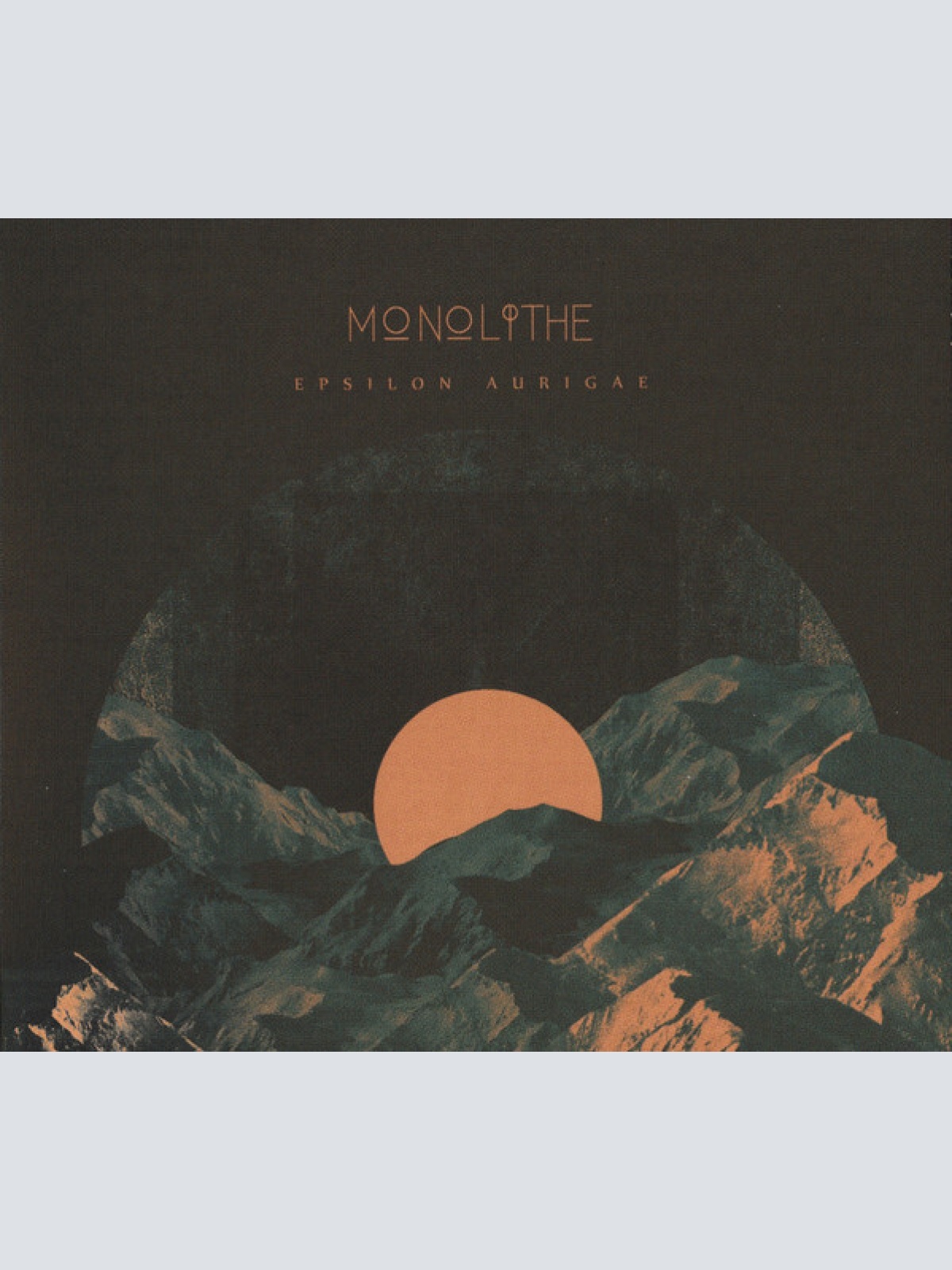 CD, Album Monolithe - Epsilon Aurigae
