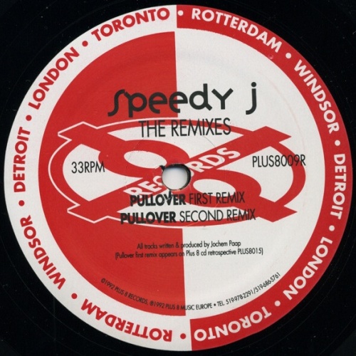 12" Speedy J - The Remixes