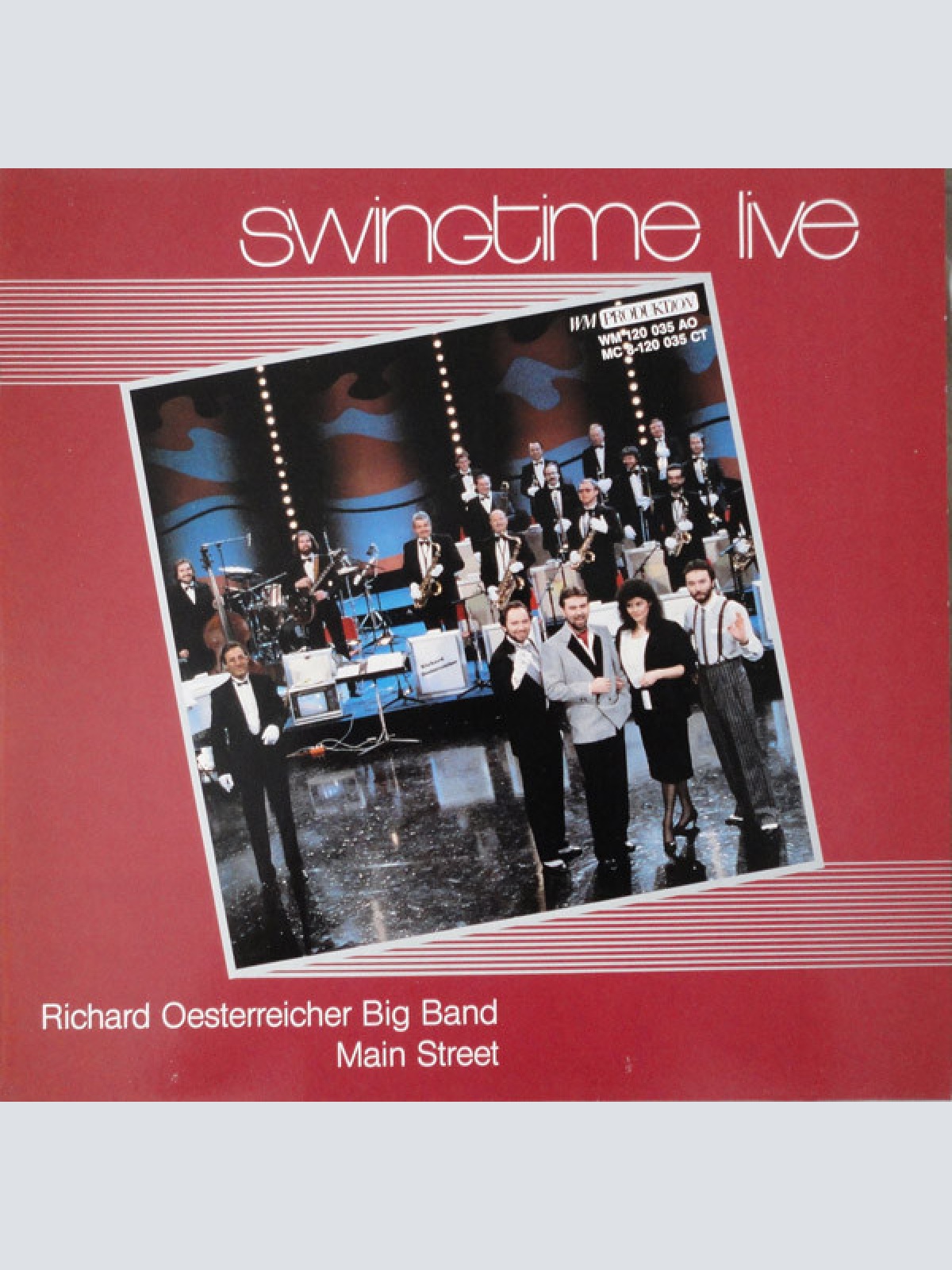 LP, Album Richard Oesterreicher Big Band*, Main Street* - Swingtime Live