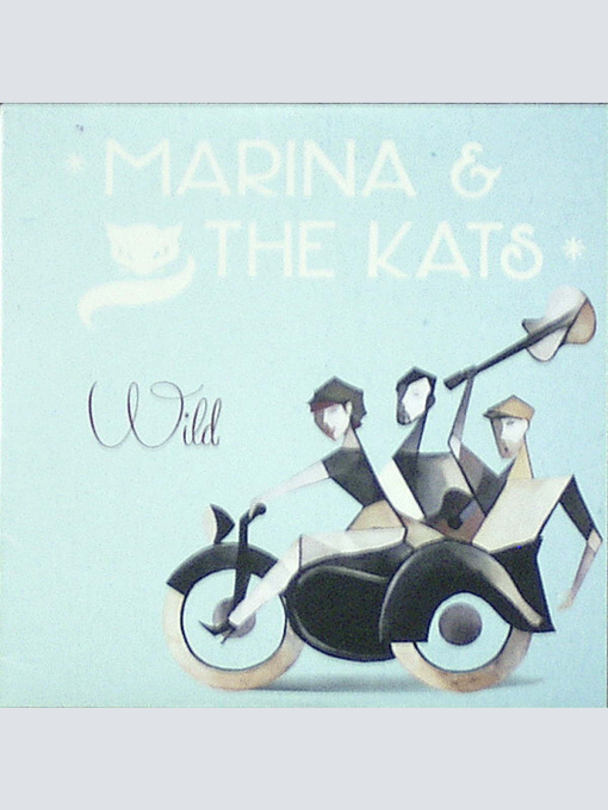 CD, Album, Promo, Car Marina & The Kats - Wild