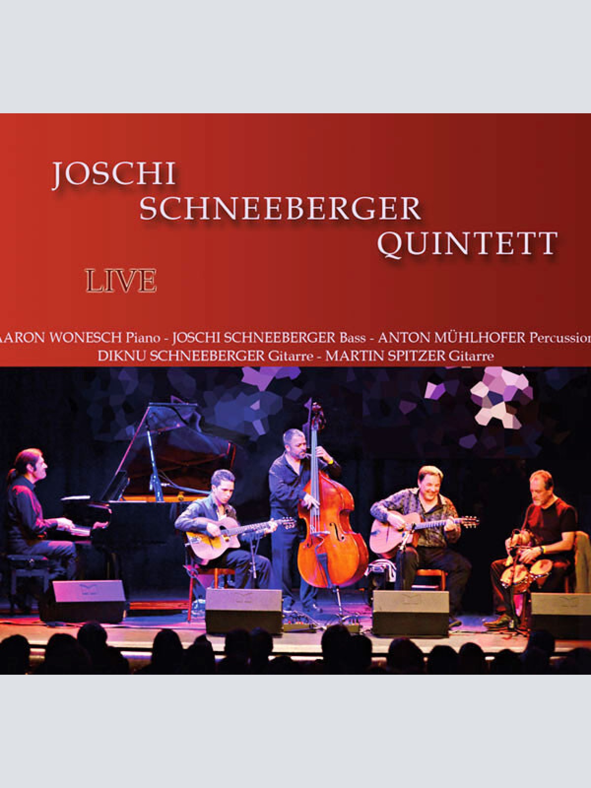 CD, Album Joschi Schneeberger Quintett -  Live