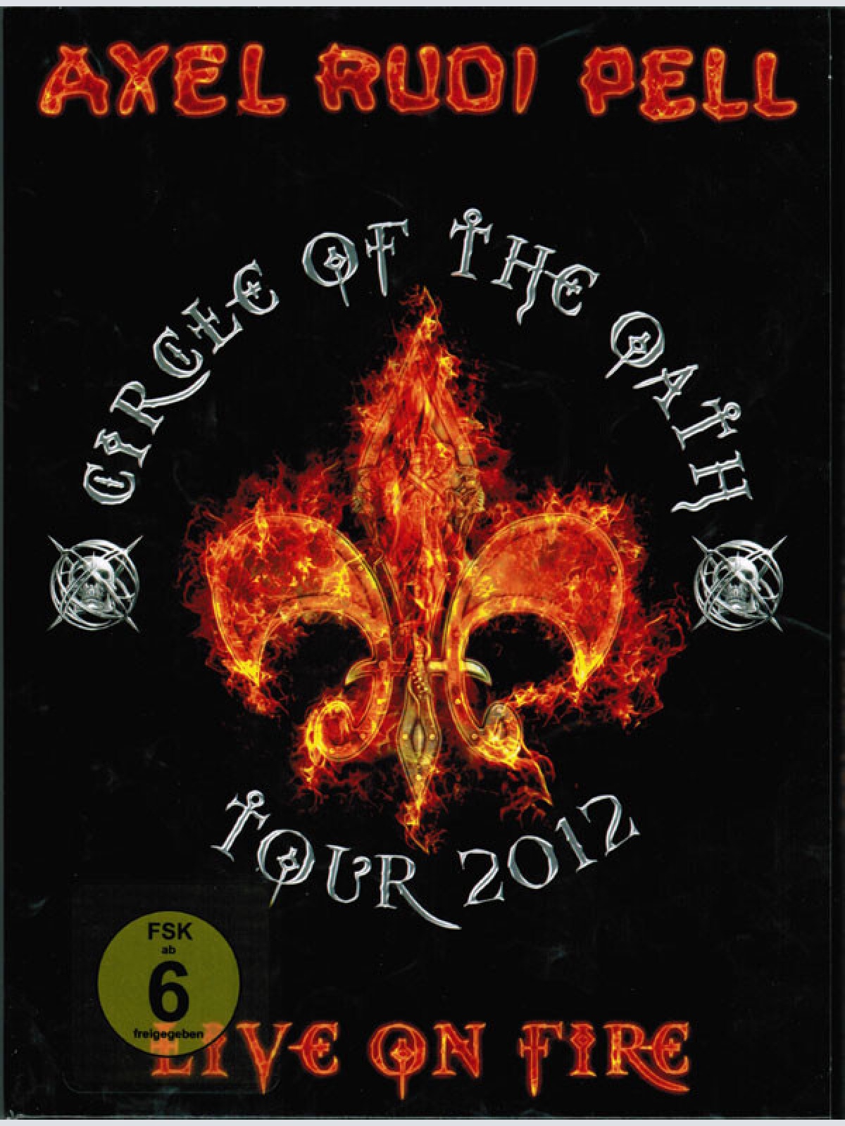 2xDVD-V, NTSC Axel Rudi Pell - Live On Fire (Circle Of The Oath Tour 2012)