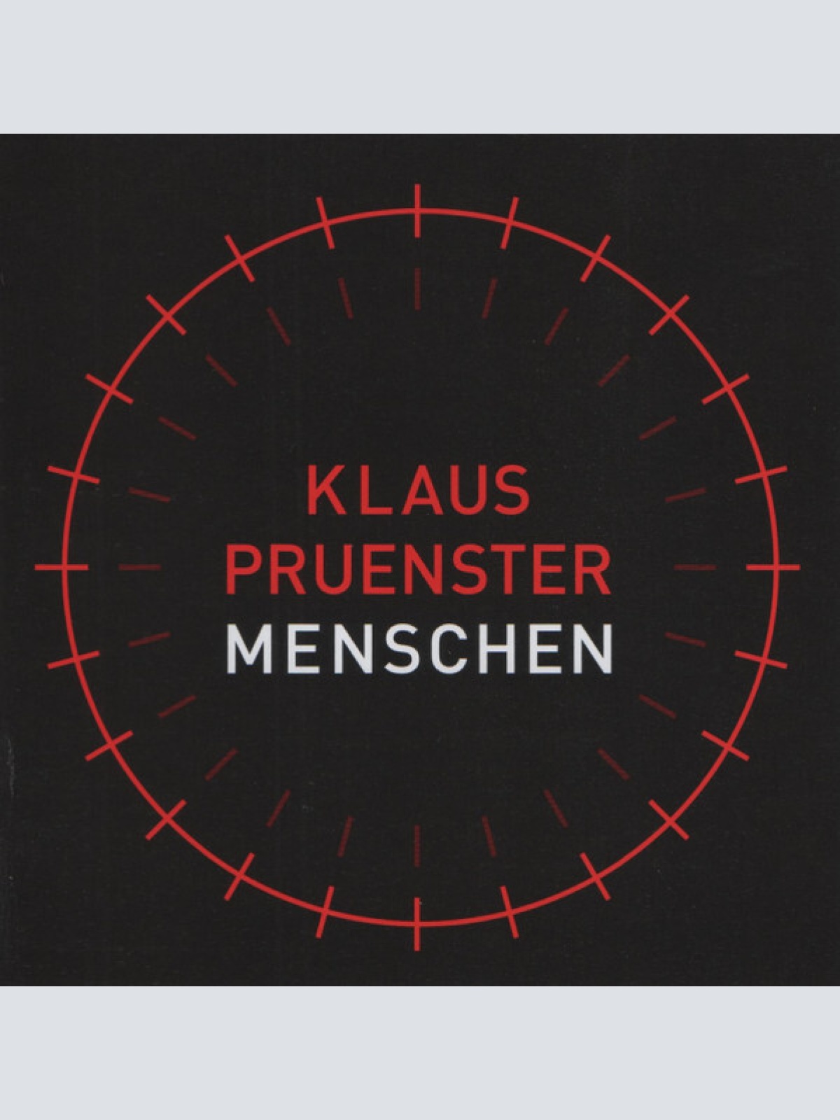 CD, Album Klaus Prünster - Menschen