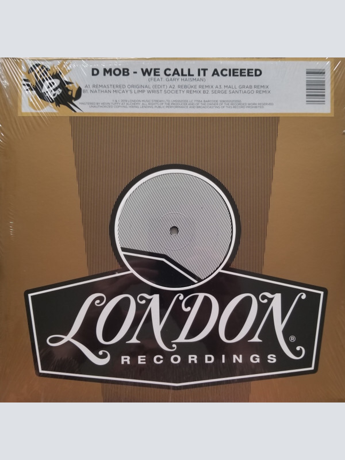 12", RSD, Ltd D Mob Feat. Gary Haisman - We Call It Acieeed